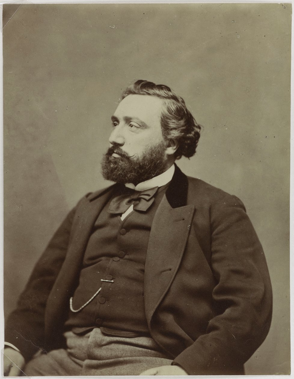 Portrett av Léon Gambetta (1838-1882), politiker av Etienne Carjat