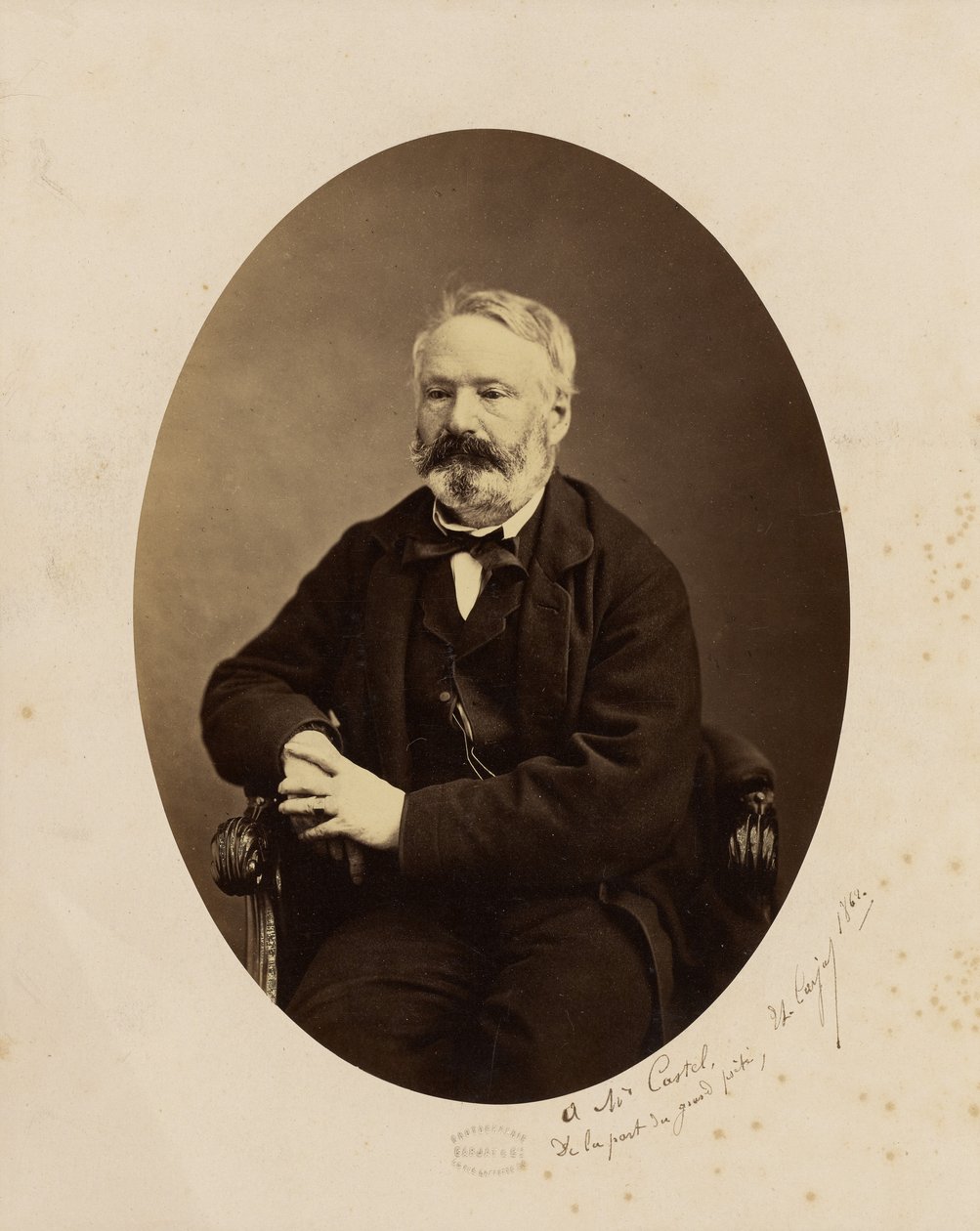 [Portrett av Victor Hugo] av Etienne Carjat