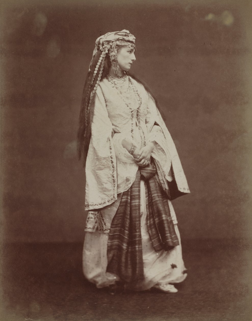 Sarah Bernhardt i "Zaire" av Voltaire av Etienne Carjat