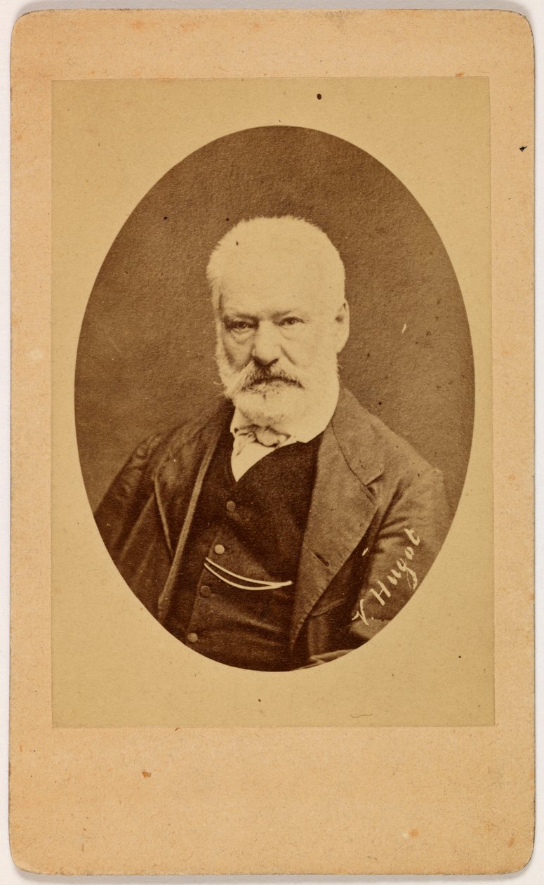 Victor Hugo forfra av Etienne Carjat