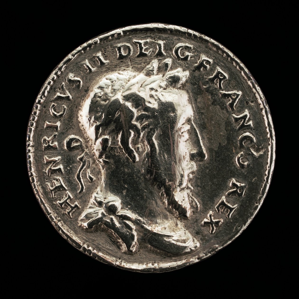 Henrik II, 1519-1559, konge av Frankrike 1547 [forside] av Etienne Delaune