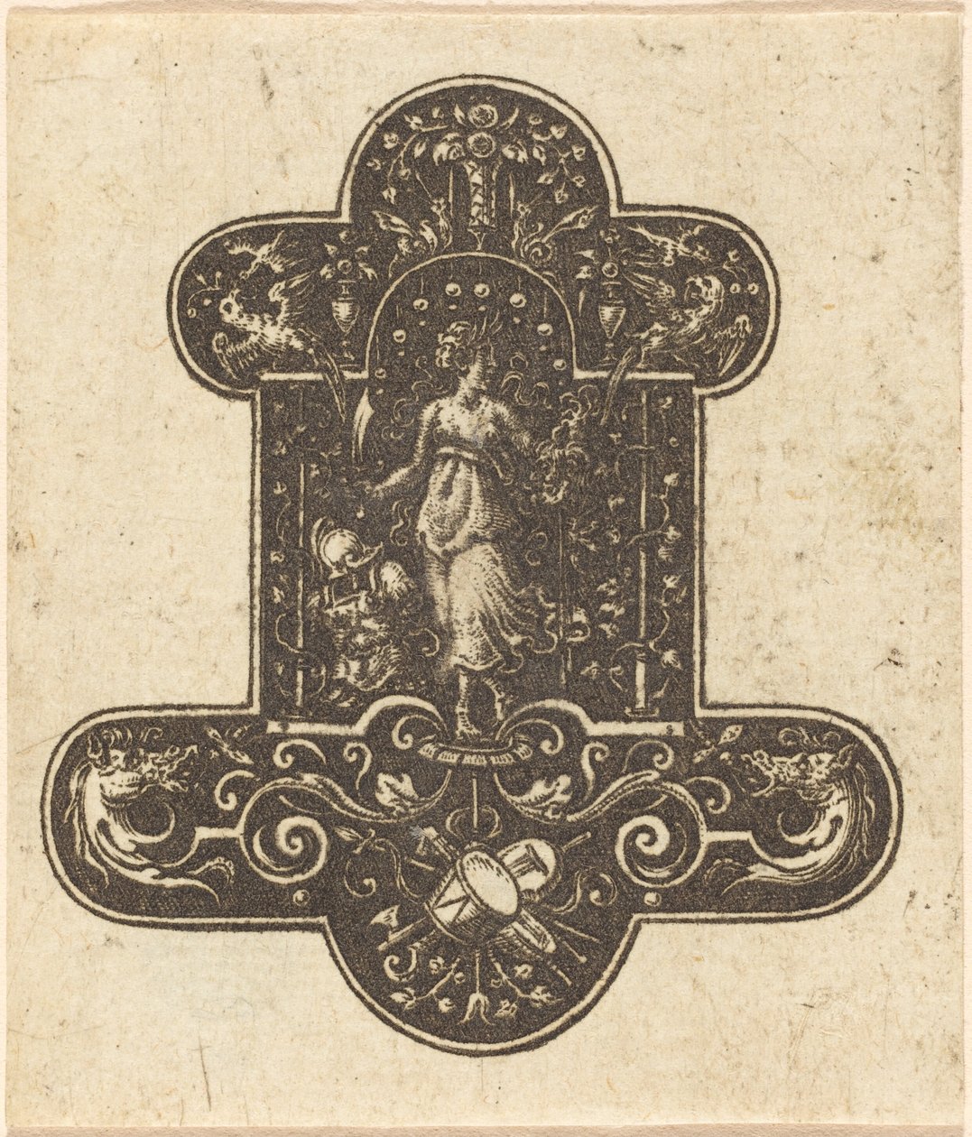 Judith med sjefen for Holofernes av Etienne Delaune