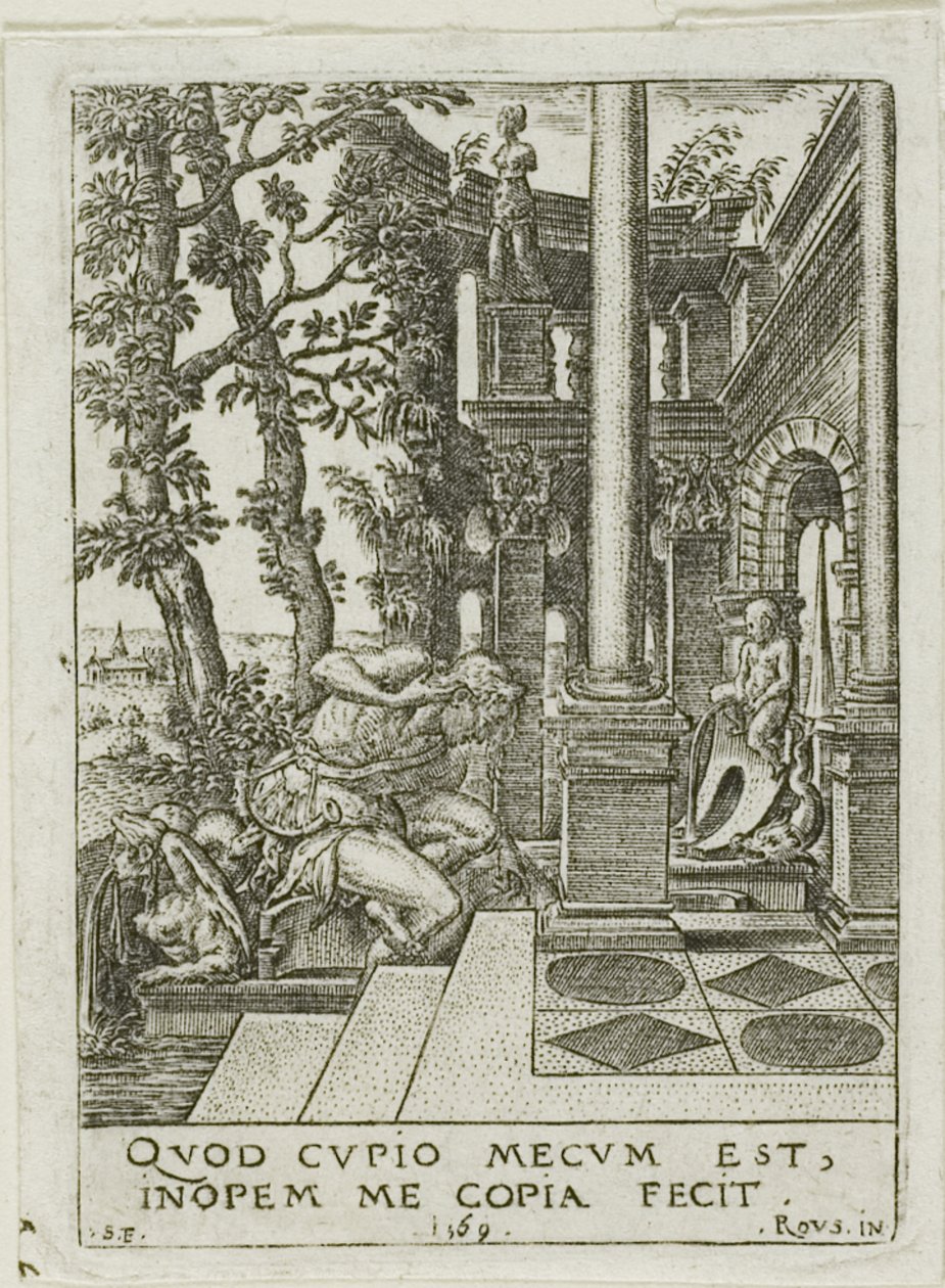 Narcissus av Etienne Delaune