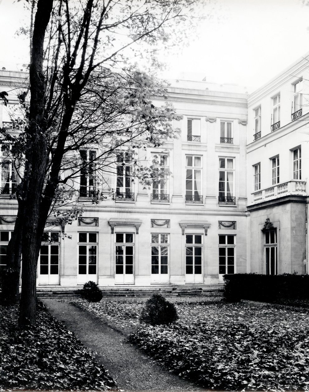 Maison Alexandre, fasade på hagen (16, rue de la ville l