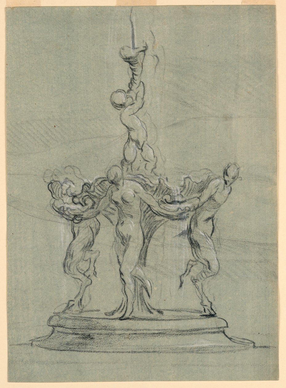 Prosjekt for en fontene av Etienne Maurice Falconet
