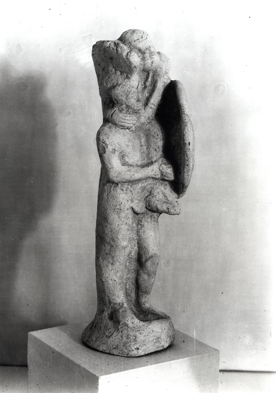 Aeneas og Anchises, fra Campetti Sanctuary, Veies av Etruscan