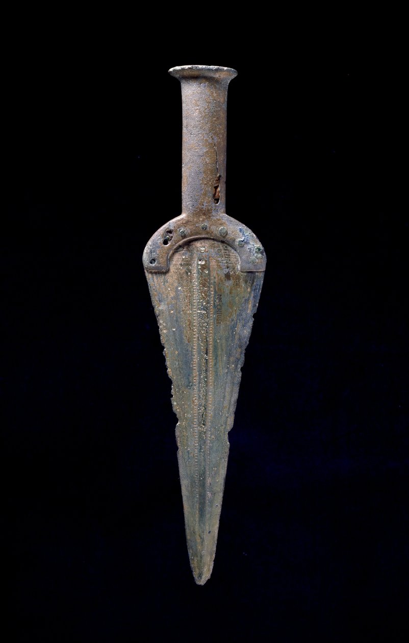 Dolk, bronsealder (bronse) av Etruscan
