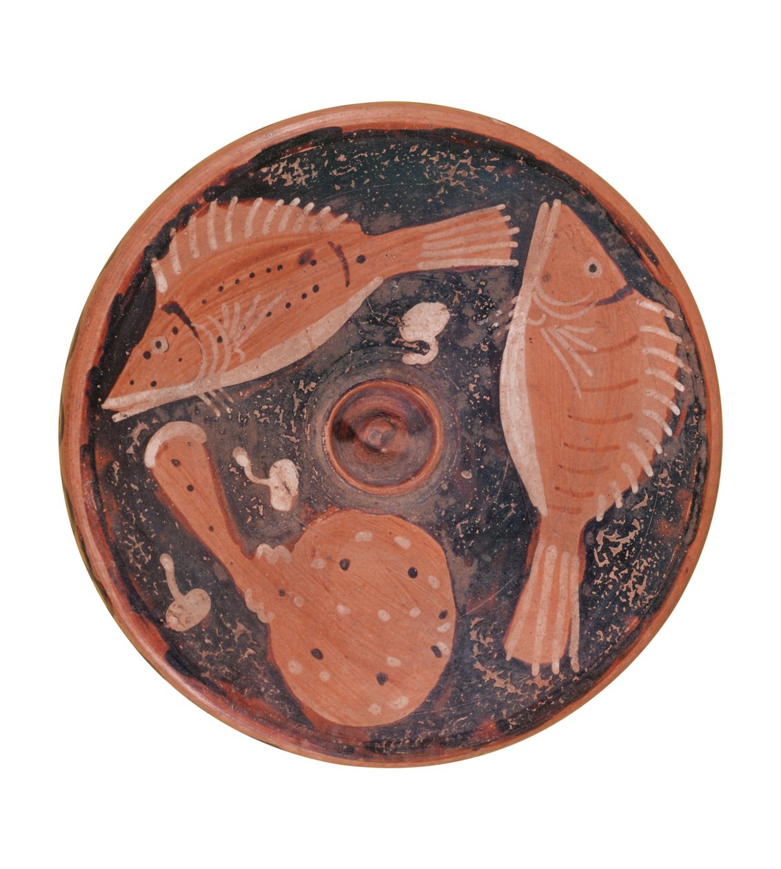 Fat dekorert med fisk, fra Vulci (keramikk) av Etruscan