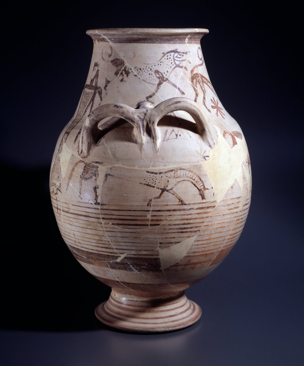 Crater de teracotă, 680-660 î.Hr. norvegiană av Etruscan