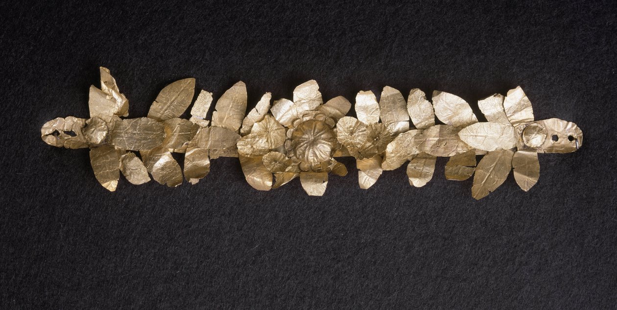 Gylden krone, 4. til 3. f.Kr av Etruscan Etruscan