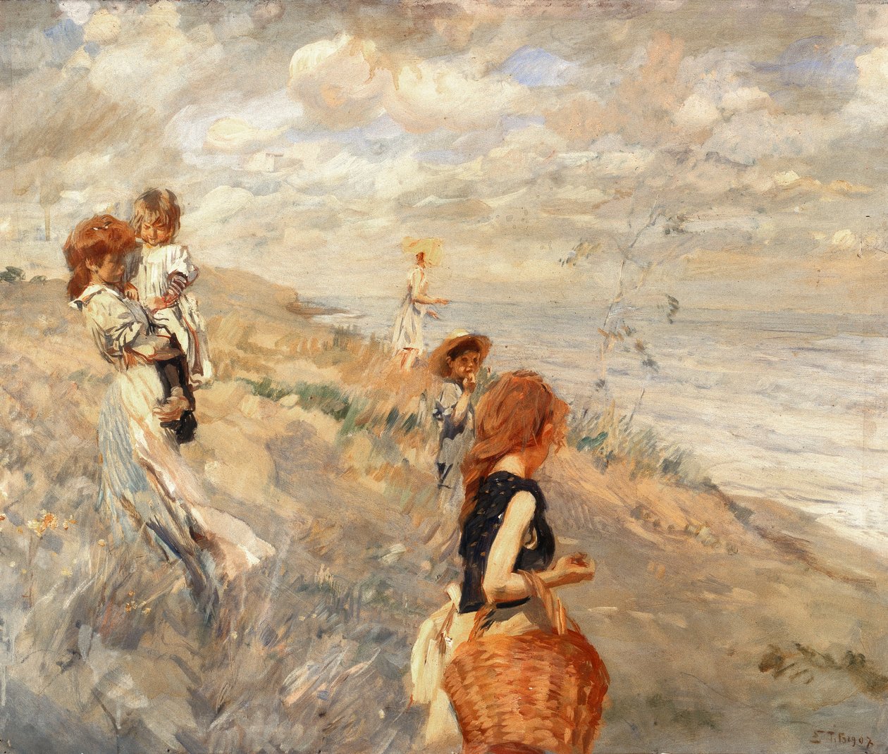 Sanddynene av Ettore Tito