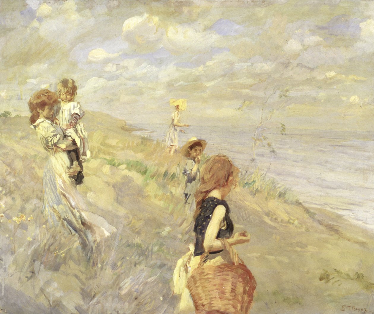 Sanddynene av Ettore Tito