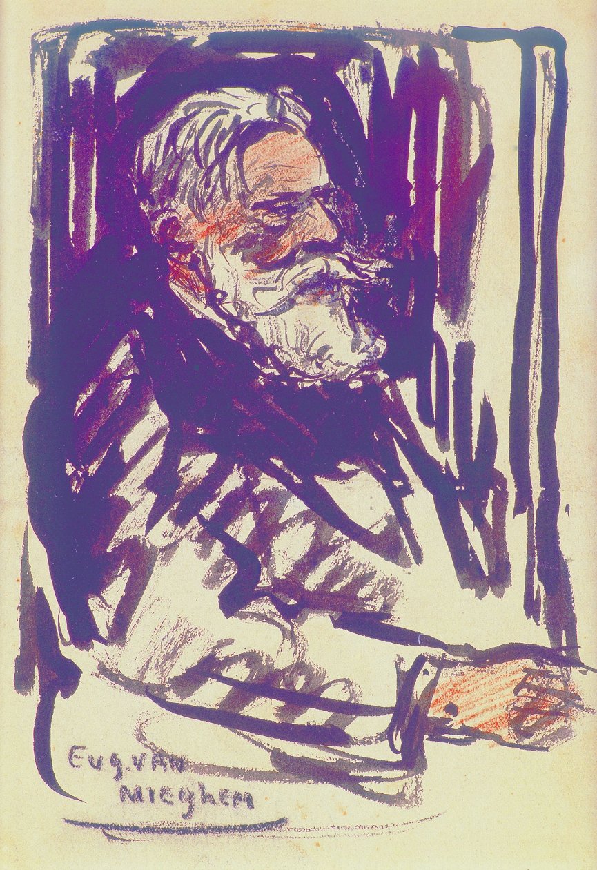 Maleren James Ensor av Eugeen van Mieghem
