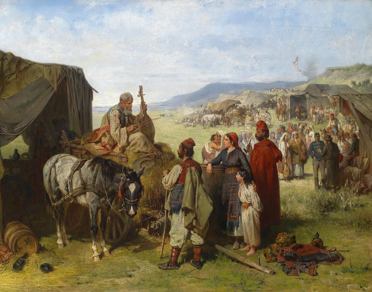 Leir i Dalmatia av Eugen Adam