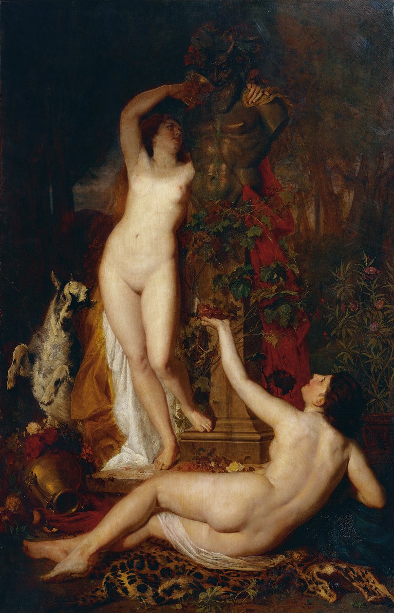 To Bacchanter av Eugen Felix