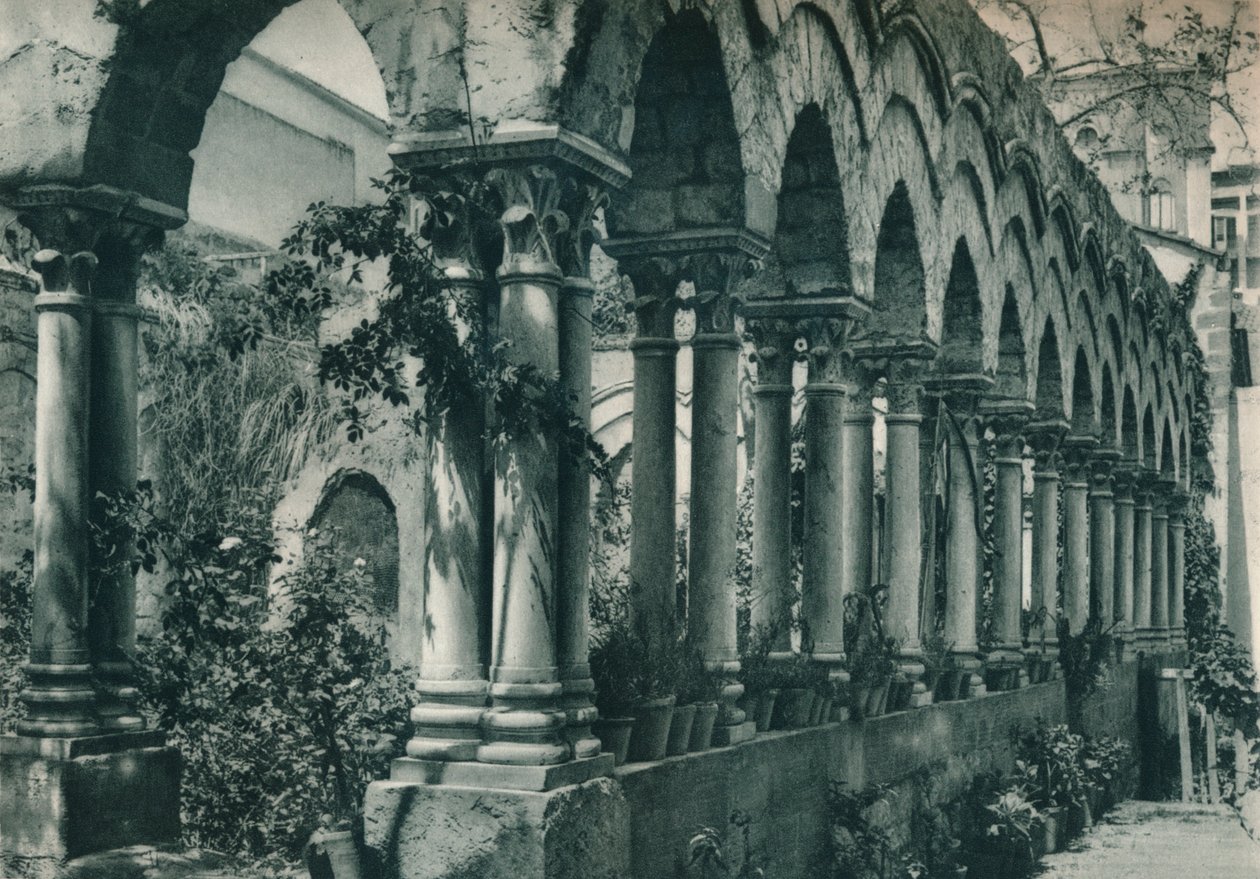 Ruinene av et lite kapell, Palermo, Sicilia, Italia, 1927 av Eugen Poppel