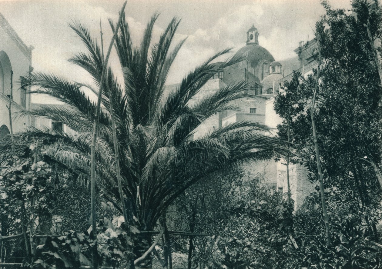 Utsikt fra hotellet, Capri, Italia, 1927 av Eugen Poppel