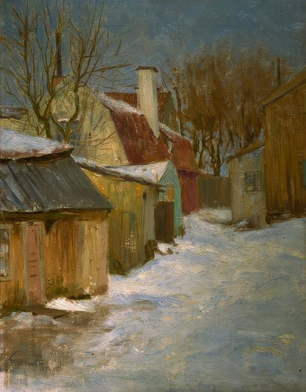 Fra Fjällgatan i Stockholm av Eugen Prinz von Schweden