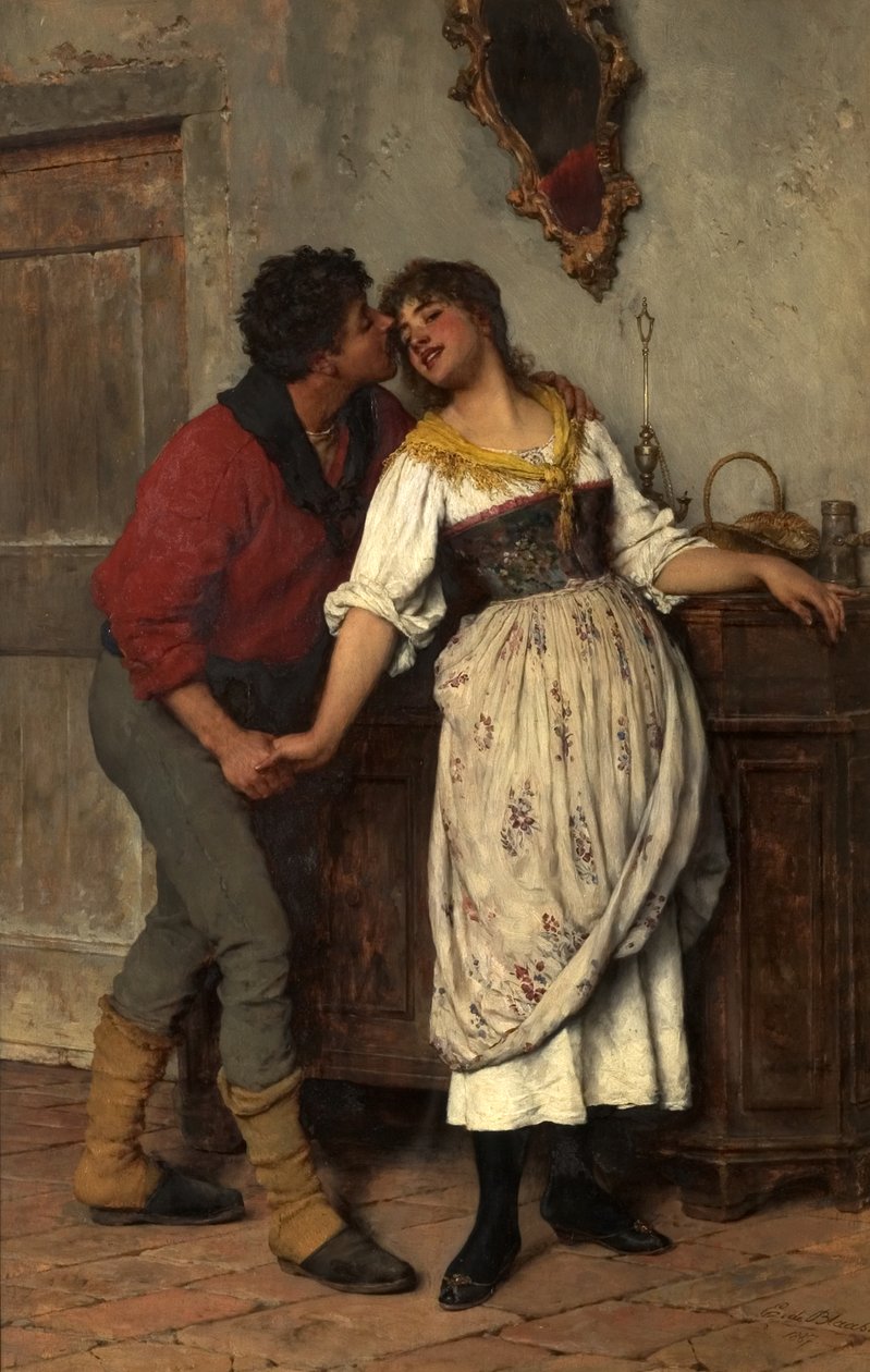 Akseptert, 1887 av Eugen von Blaas