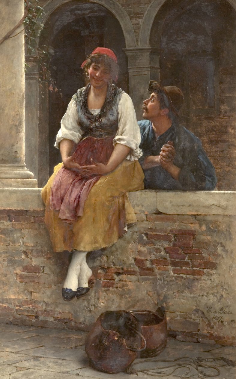 Tilbudet, 1887 av Eugen von Blaas