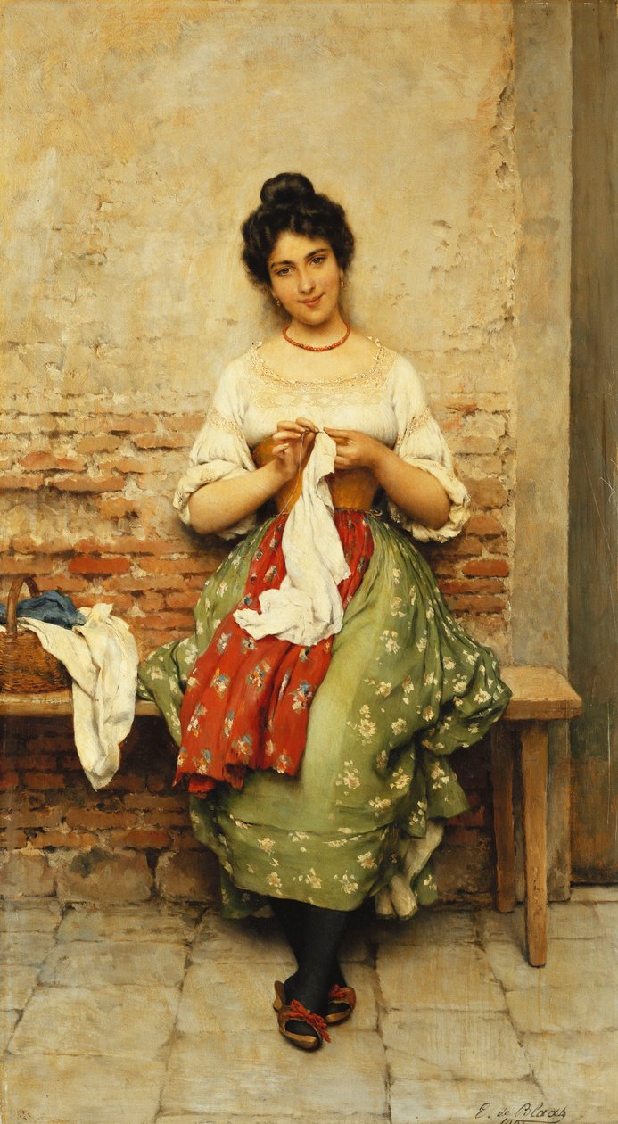 Syersken, 1901 av Eugen von Blaas