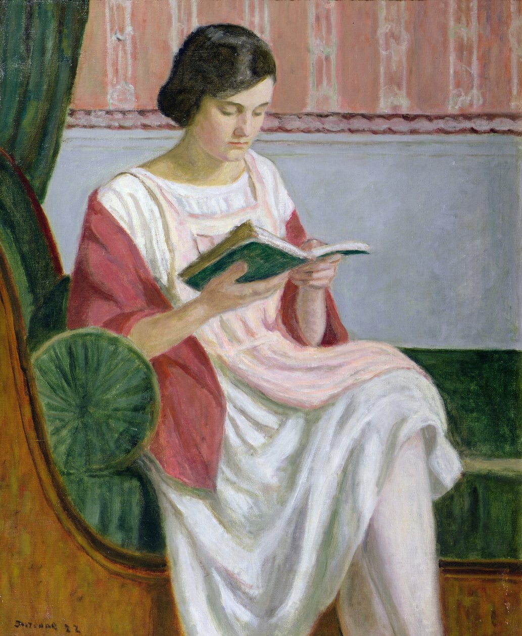 Therese Reading, 1922 av Eugene Antoine Durenne