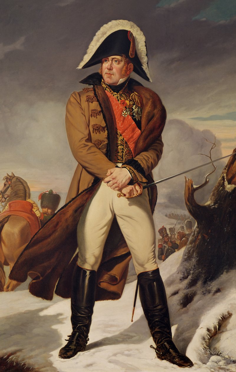 Marskalk Michel Ney (1769-1815) hertug av Elchingen av Eugene Battaille