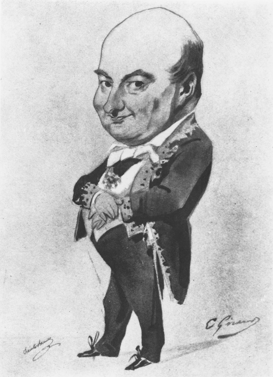 Charles Augustin Sainte-Beuve av Pierre François Eugène Giraud