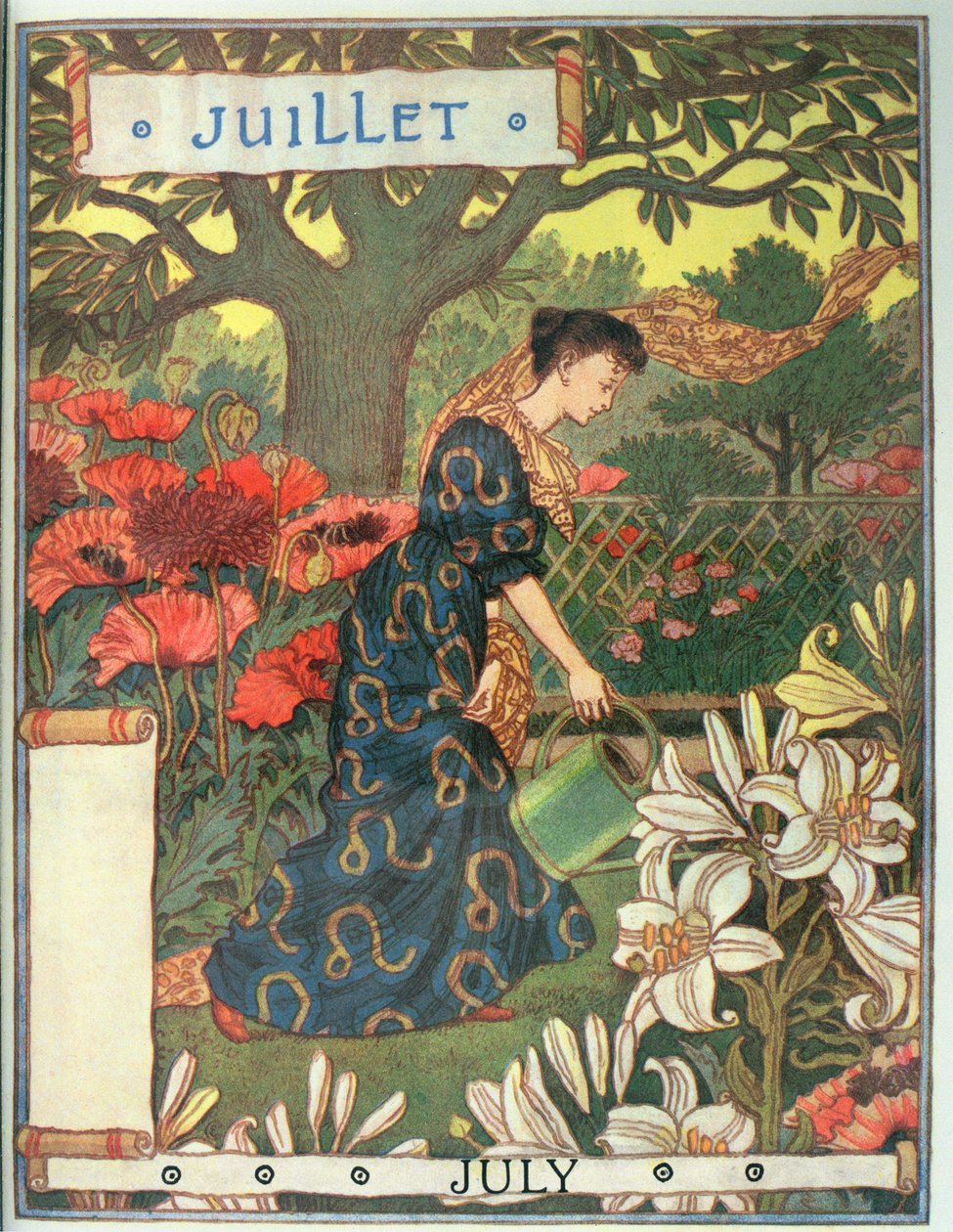 juli av Eugene Grasset