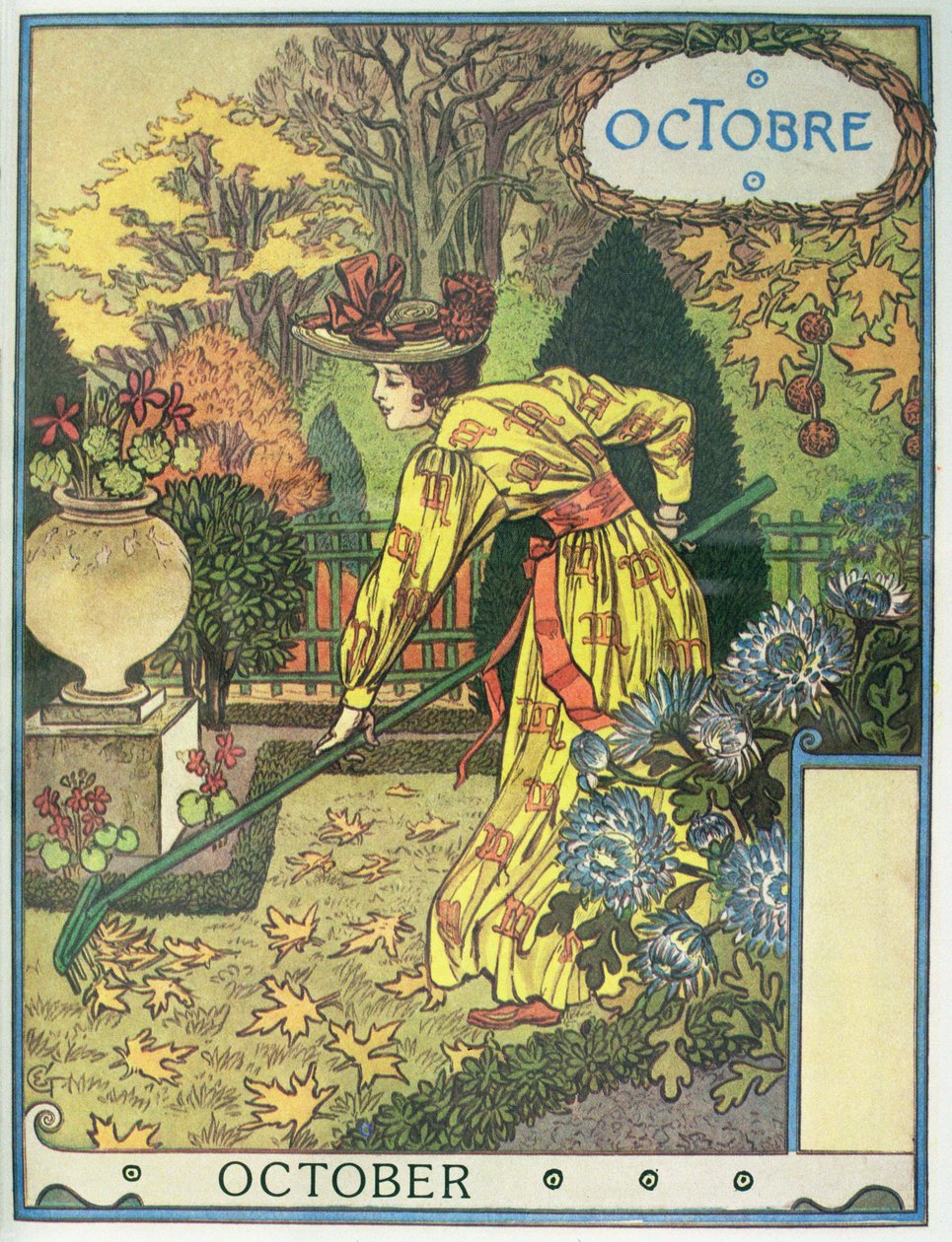oktober av Eugene Grasset