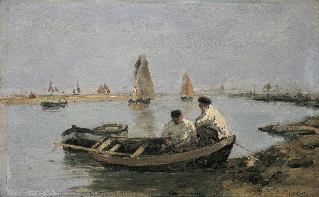 Elvemunningen av Eugene Louis Boudin