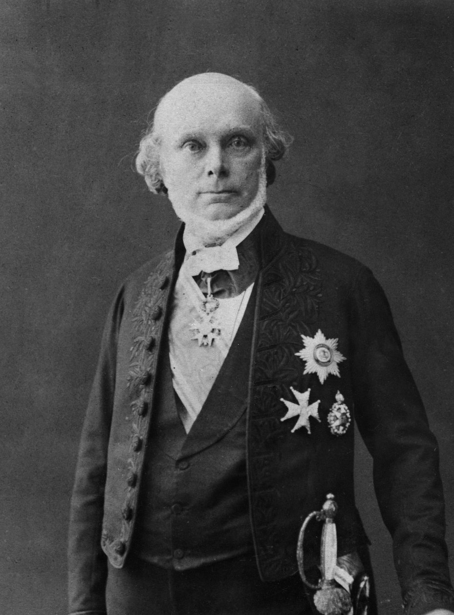 Portrett av Jean Louis Armand de Quatrefages de Breau av Eugene Pirou