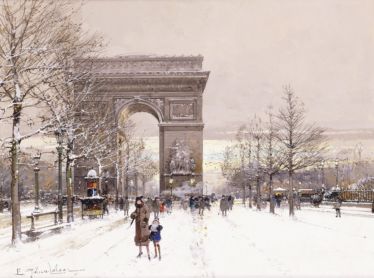 Triumfbuen av Eugene Galien Laloue