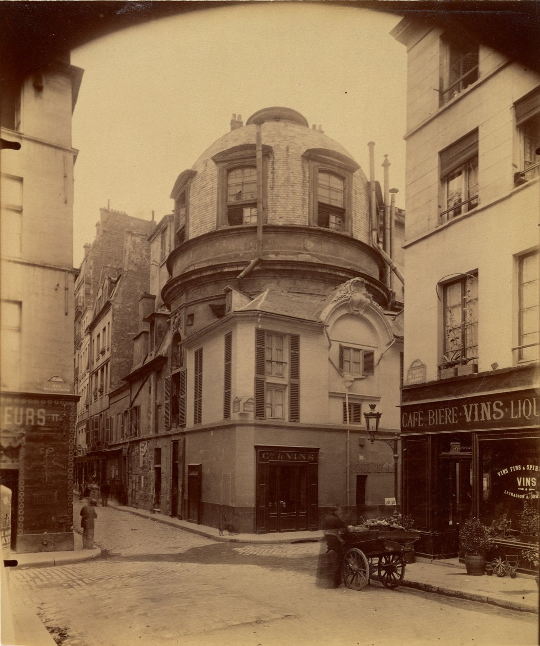 Den gamle medisinske skolen av Eugène Atget