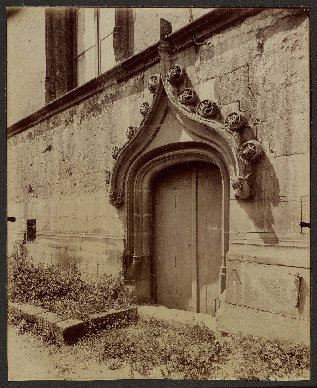 Justispalasset i Beauvais av Eugène Atget