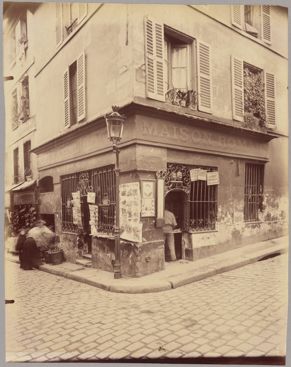 Kabaret, rue Mouffetard av Eugène Atget