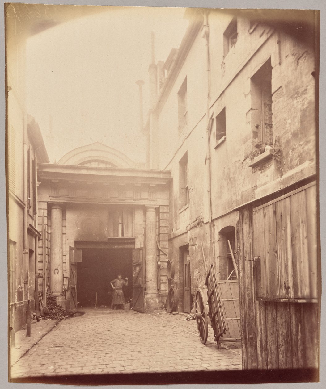 Kapell, rue Saint-Jacques av Eugène Atget
