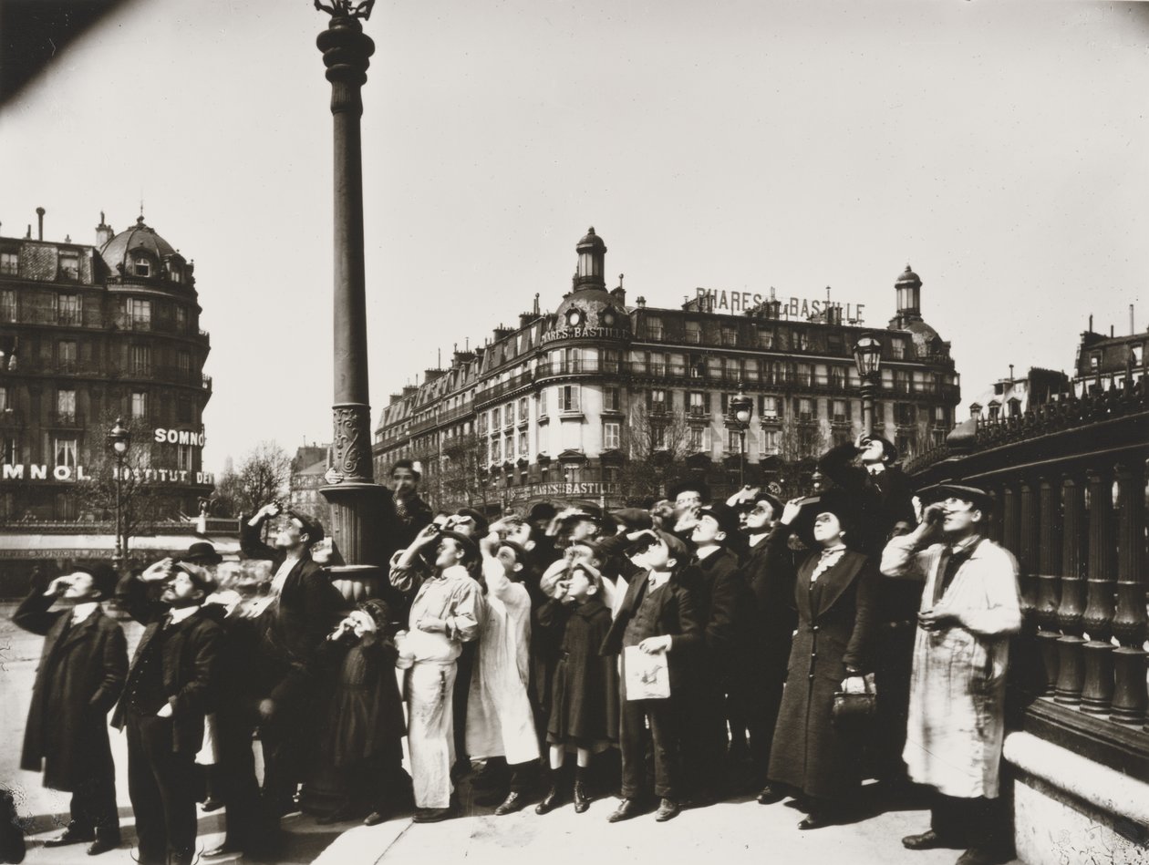 Formørkelse, 1911 av Eugène Atget