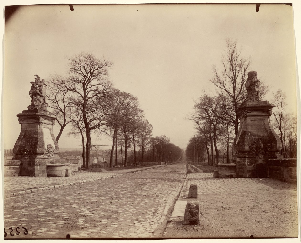 Juvisy, de vakre fontenene av Eugène Atget