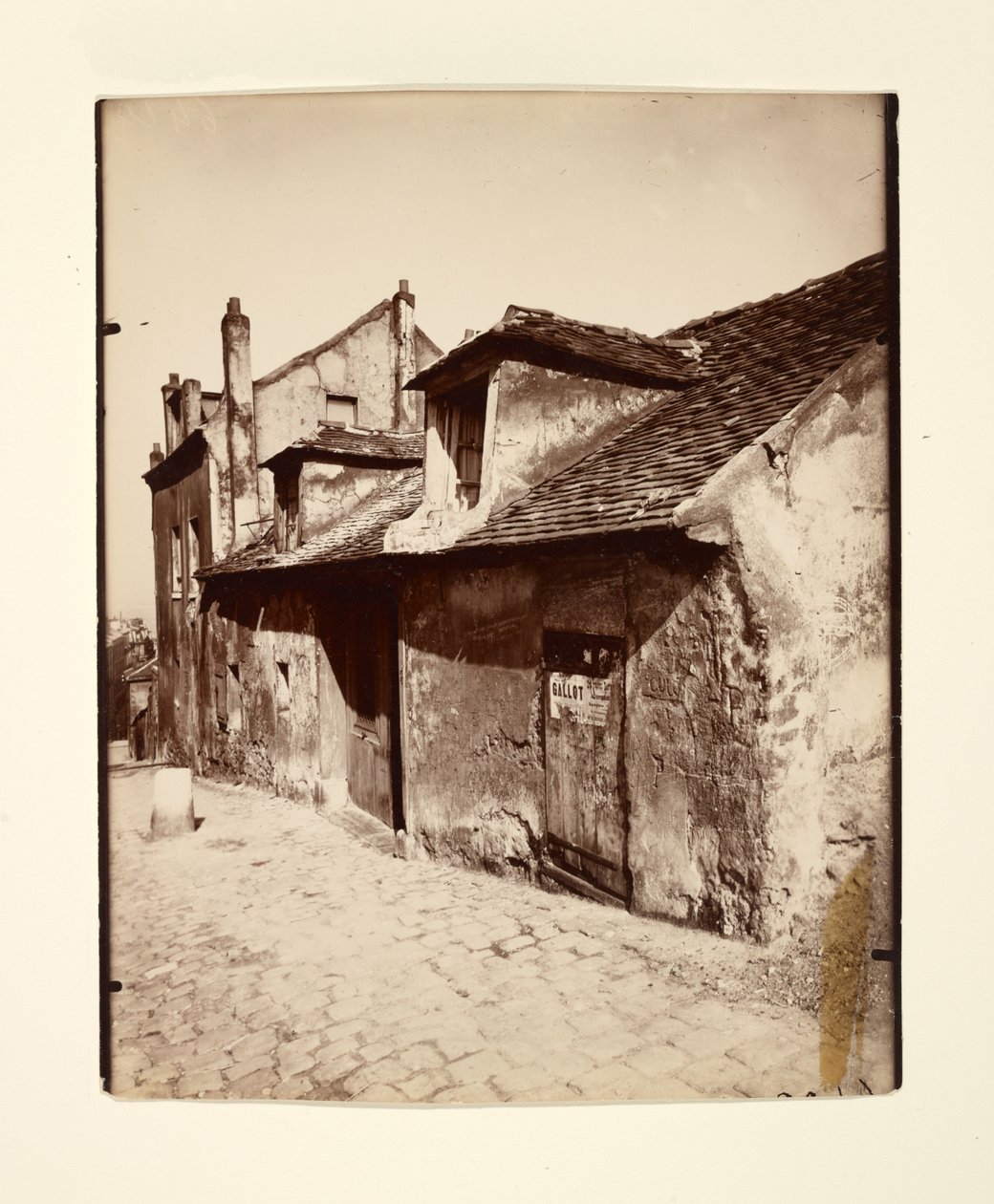 [Montmartre] Musette-huset av Eugène Atget