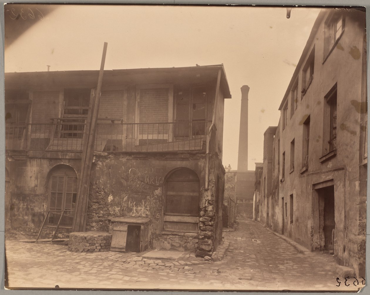 Passage Moret, Gobelins-smuget av Eugène Atget