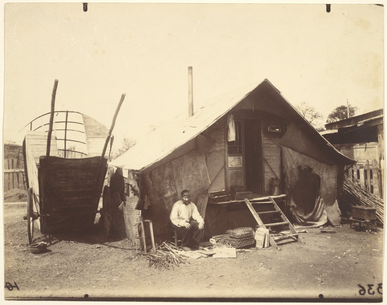 Ivry-porten, Zoniers av Eugène Atget