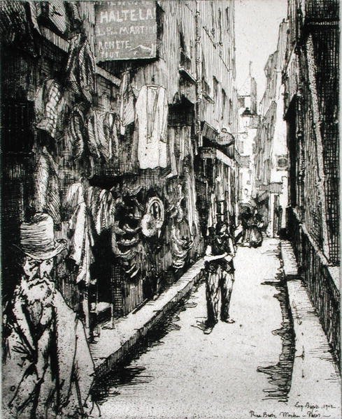Parisisk gate, fra 