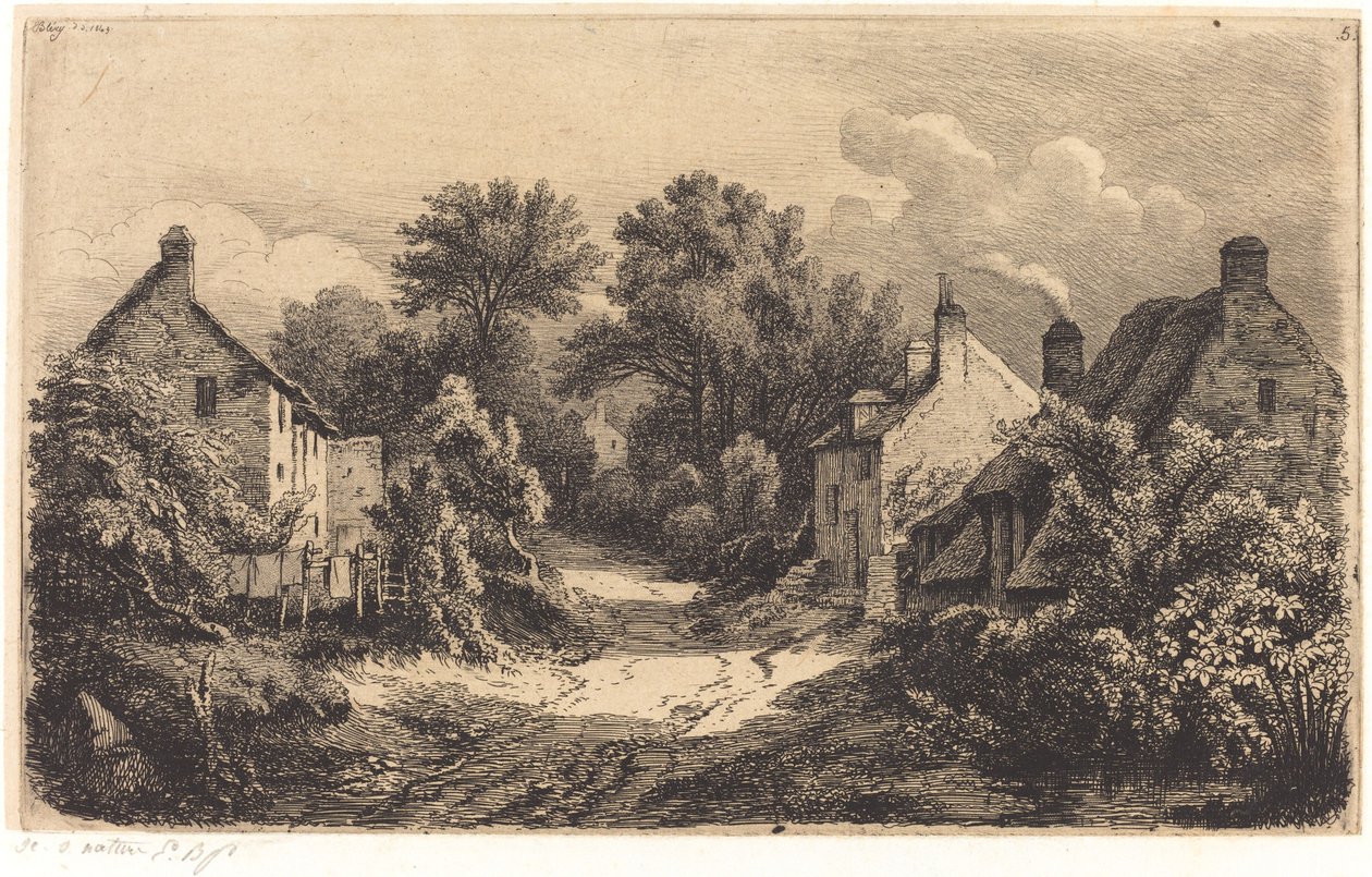 Le chemin de Garens (Veien til Garens) av Eugene Bléry