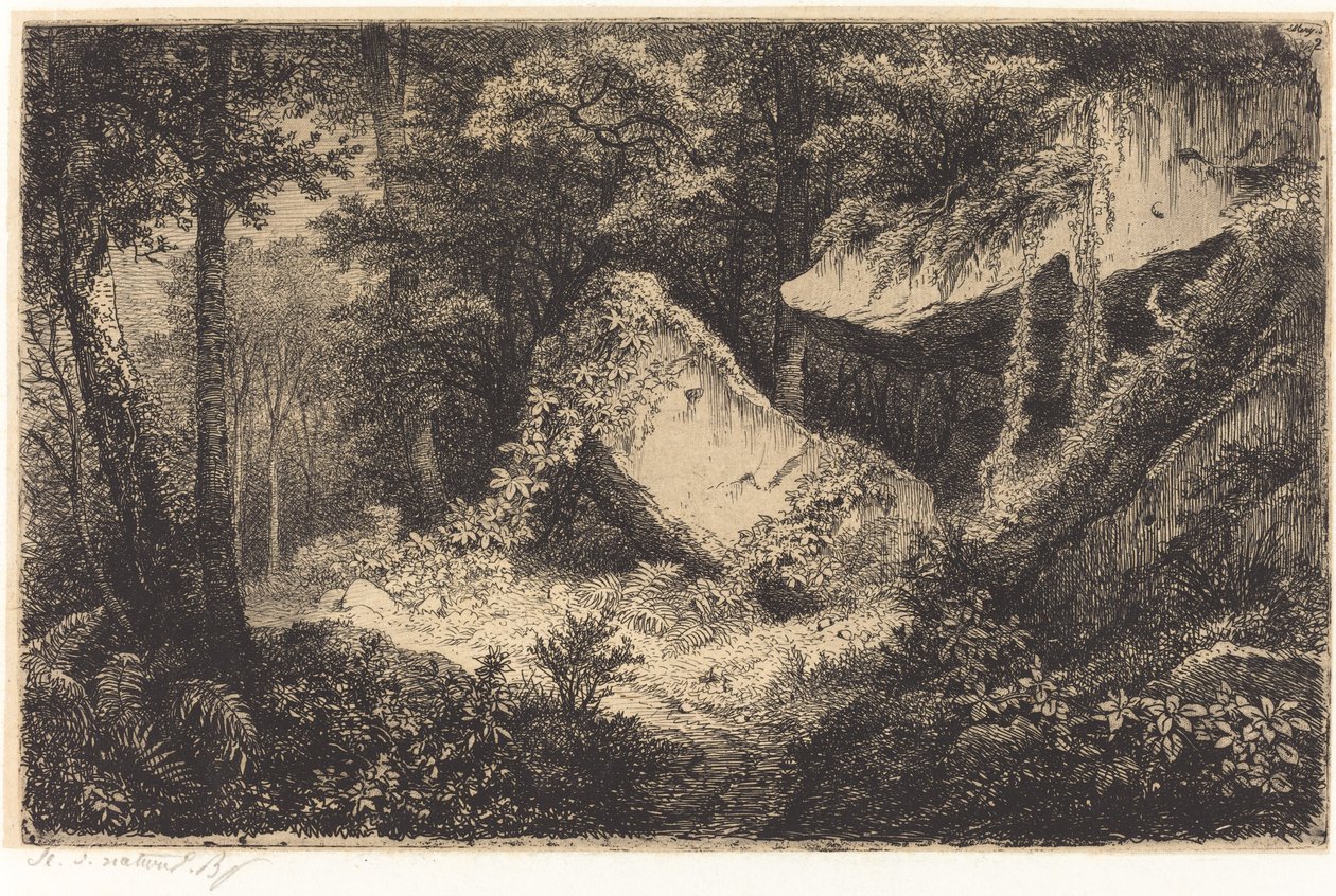 Hvite steiner av Eugene Bléry