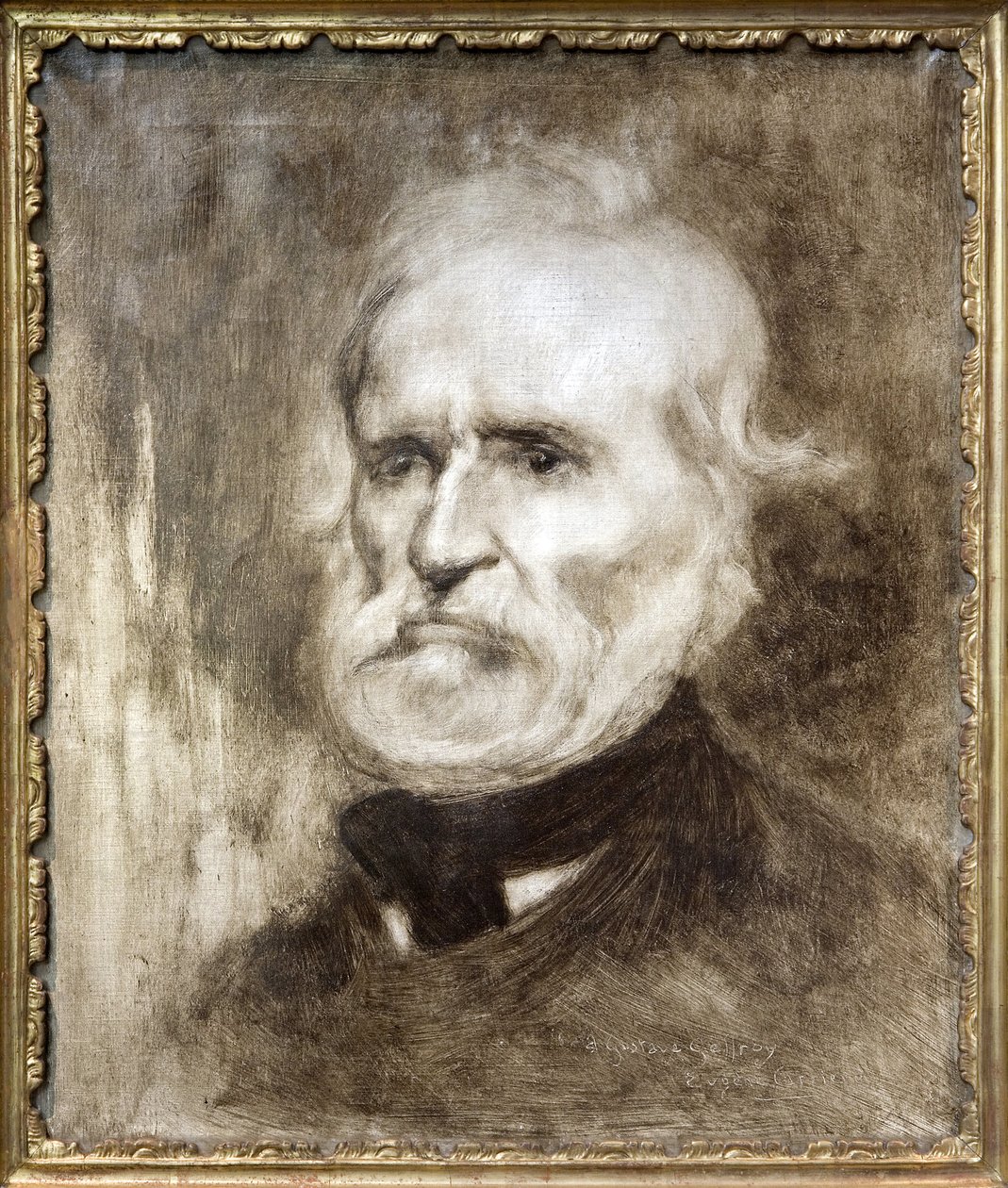 Portrett av Louis-Auguste Blanqui (maleri) av Eugène Carrière