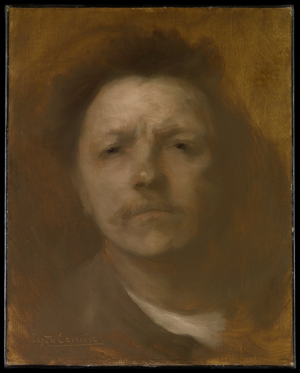 Selvportrett av Eugène Carrière