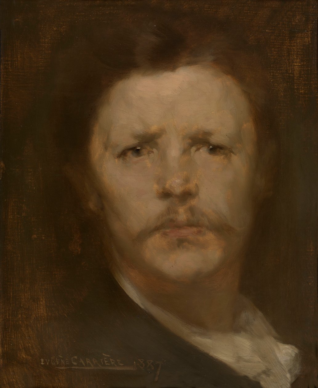 Selvportrett av Eugène Carrière