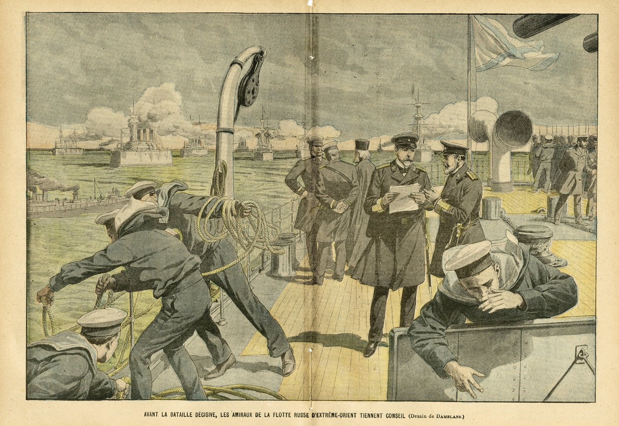 Illustrasjon av Eugene Damblans (1865-1945) i Le Pelerin av Eugene Damblans
