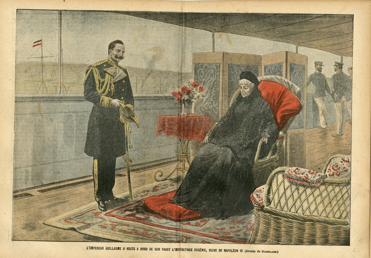 Illustrasjon av Eugene Damblans (1865-1945) i Le Pelerin av Eugene Damblans